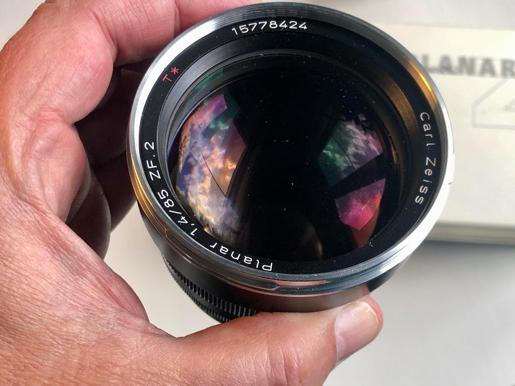 Zeiss 85mm F/1.4 Planar T* ZF2 (Nikon) dans sa boîte, TV, Hi-fi & Vidéo, Photo | Lentilles & Objectifs, Comme neuf, Téléobjectif