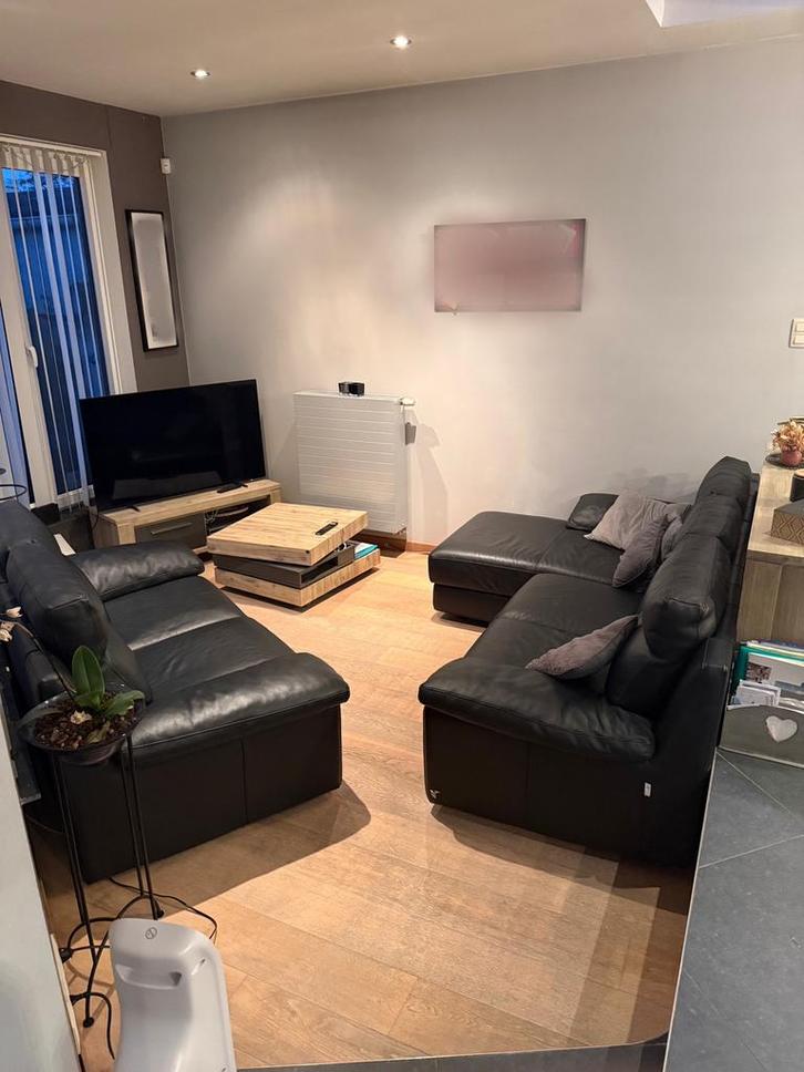 Divan en cuir Calia, Maison & Meubles, Canapés | Coins salons complets, Comme neuf, Cuir, Enlèvement