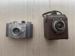 Franse vintage camera’s DERLUX en LUMIERE, Ophalen of Verzenden, 1940 tot 1960, Fototoestel