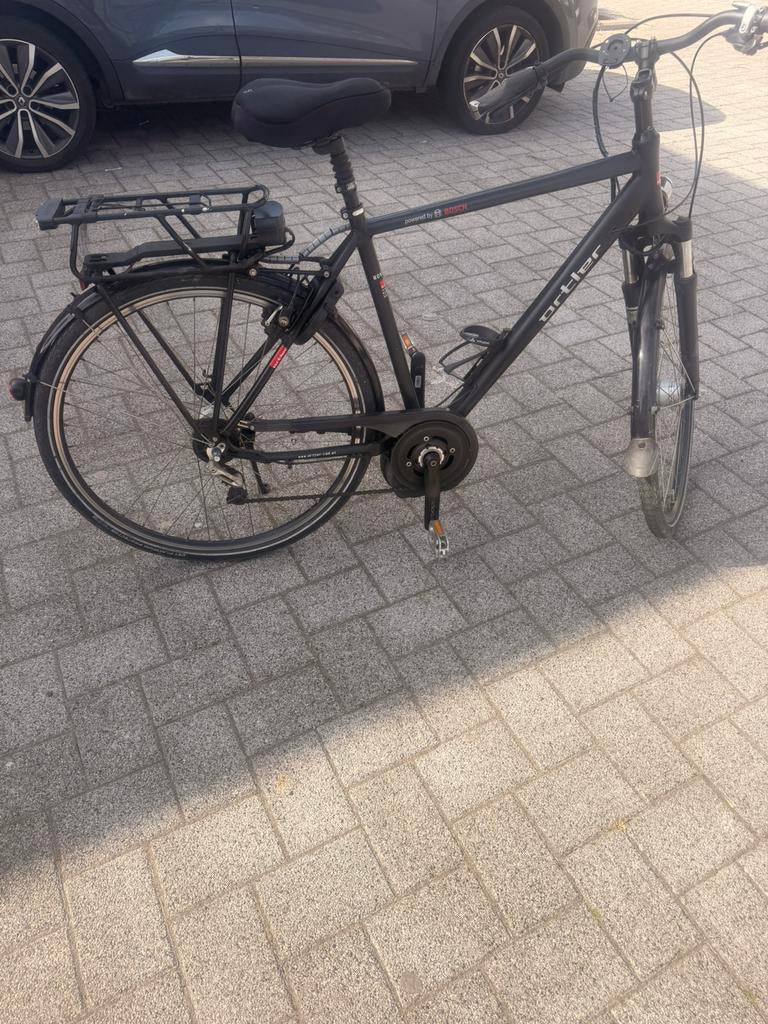 Elektrische herenfiets, Ophalen, Zo goed als nieuw