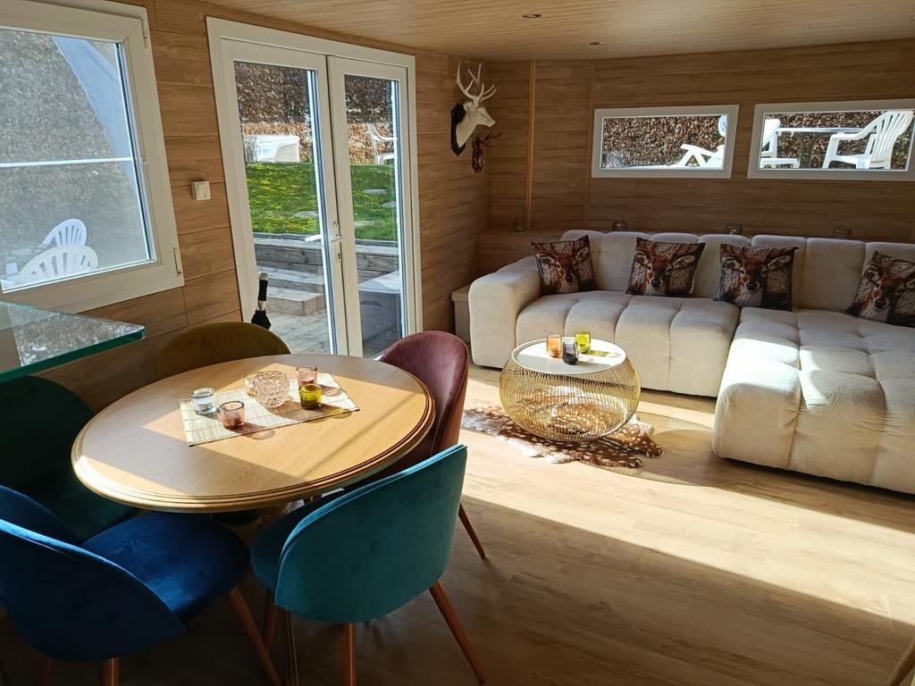 Location de chalet de vacances à Durbuy.
Prix sur demande su