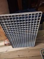 2 Paillassons métalliques caillebotis., Paillasson, Enlèvement, Utilisé, Autres matériaux