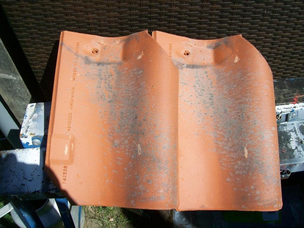 Tuiles de toit en céramique Oude Pottelberg 451 Vieillirood, Pierre ou Argile, Enlèvement, Moins de 5 m², Neuf