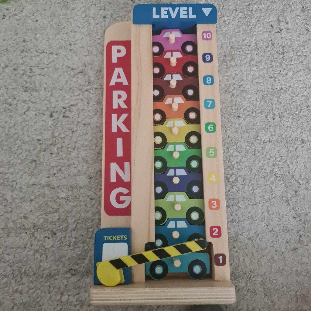 Melissa & Doug - Stapel en Tel Parkeergarage, Ophalen of Verzenden