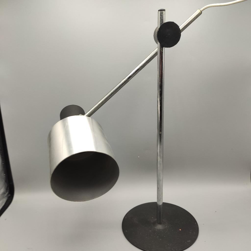 Lampe de bureau en aluminium design Vintage Prova Italy, Antiquités & Art, Enlèvement ou Envoi