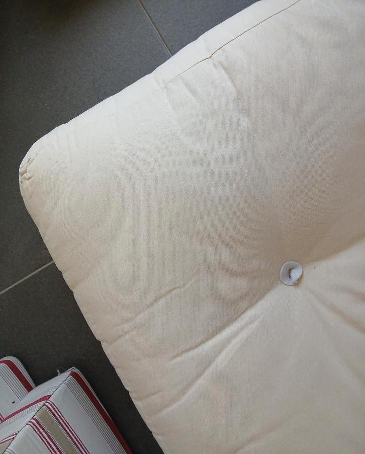 Futon Design-matras te koop 130x190cm, Huis en Inrichting, Slaapkamer | Matrassen en Bedbodems, Zo goed als nieuw, Matras, 190 cm of minder