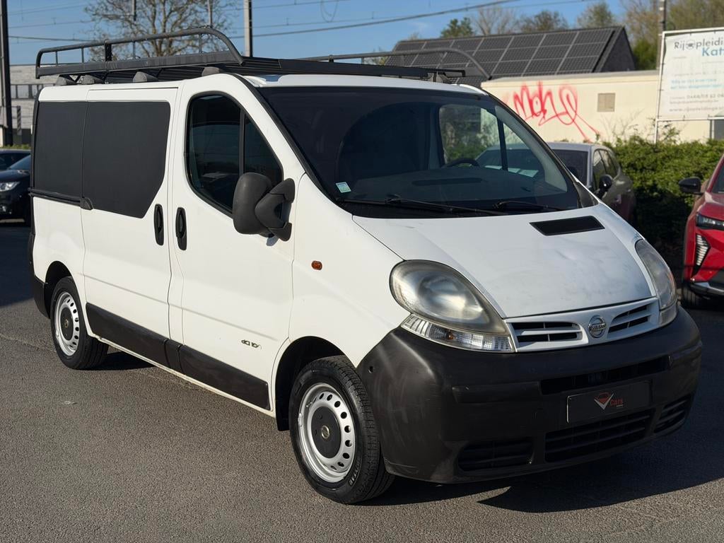 Nissan primastar 3pl GOEDE STAAT dubbele schuifdeur+ keuring, Auto's, Bedrijf, Te koop, Nissan, Handgeschakeld
