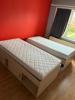 Twee nette eenpersoonsbedden met veel opbergruimte, Kinderen en Baby's, Kinderkamer | Bedden, 85 tot 100 cm, Nieuw, 180 cm of meer