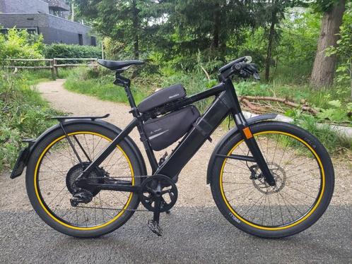 Stromer ST3, L, zgan, BTW rec., opt. nieuwe accu met garant., Fietsen en Brommers, Elektrische fietsen, Zo goed als nieuw, Stromer