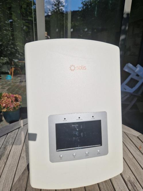 zonnenpanelen omvormer SOLIS RHI-3k-48ES (3,3kW  AC), Doe-het-zelf en Bouw, Zonnepanelen en Toebehoren, Zo goed als nieuw, Overige typen