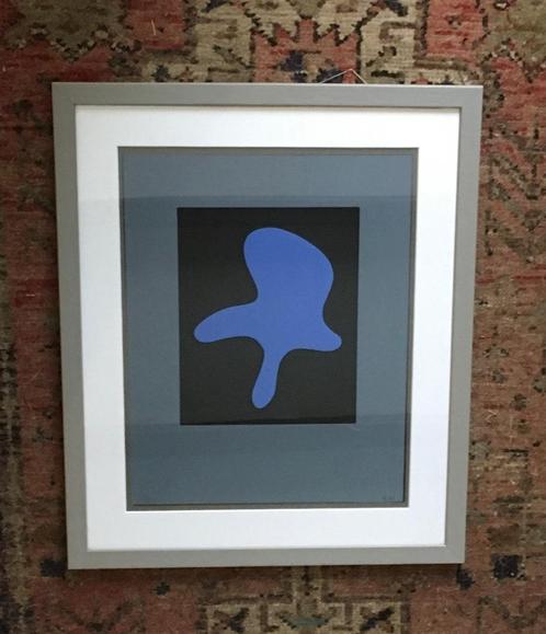 1958 zeefdruk papier “La Petite Figure de Grasse” Jean Arp, Antiek en Kunst, Kunst | Litho's en Zeefdrukken, Ophalen