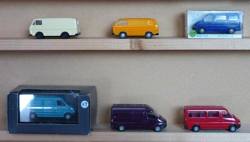Bestelwagens en busjes  1/87  HO  vaste prijs, Hobby en Vrije tijd, Modeltreinen | H0, Zo goed als nieuw, Overige typen, Overige merken
