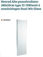 Henrad alto paneelradiator, Ophalen, Nieuw