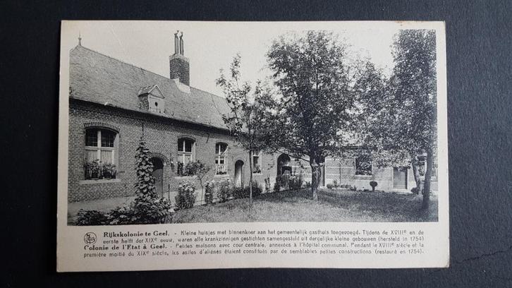 Rijkskolonie te Geel Kleine huisjes..., Verzamelen, Postkaarten | België, Ongelopen, Antwerpen, 1920 tot 1940, Ophalen of Verzenden