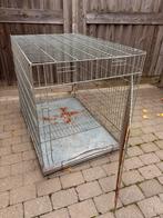 Gegalvaniseerde hondenbench 105x70x80, Ophalen, Gebruikt