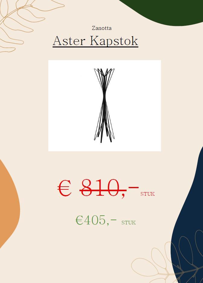 Sciangoi Zanotta Kapstok, Huis en Inrichting, Woonaccessoires | Kapstokken, Nieuw, Staande kapstok, 150 tot 200 cm, Metaal, Ophalen of Verzenden