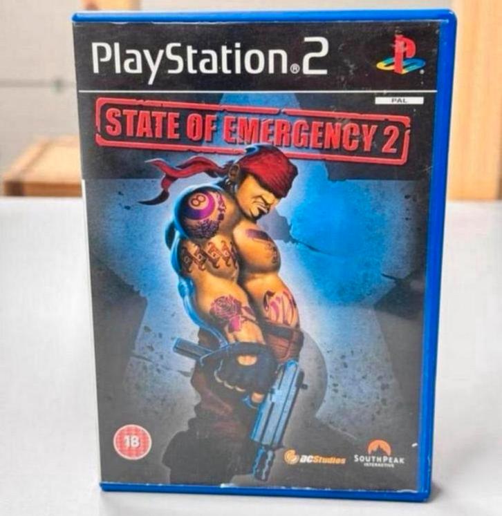 Playstation 2, PS2 state of emergency 2 pal Game spelletje, Games en Spelcomputers, Games | Sony PlayStation 2, Zo goed als nieuw