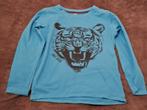 ● T-shirt met tijger en lange mouwen ( maat 110-116, Ophalen of Verzenden, Zo goed als nieuw, Dopodopo, Shirt of Longsleeve