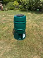 Nieuwe Regenton regenwaterton met nieuwe aansluitset, Tuin en Terras, Regentonnen, Ophalen, Zo goed als nieuw