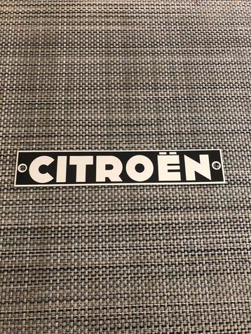 emblème insigne logo citroen 2cv traction beschikbaar voor biedingen