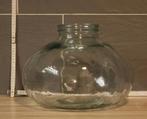 Grote vaas in wit glas, Italiaans, Ophalen, Wit, Minder dan 50 cm, Glas