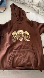 Pull marron avec imprimé, Comme neuf, Brun, Taille 38/40 (M), Enlèvement