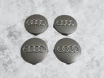 Audi Grijs Naafdoppen / Naafkappen 60mm set van 4 4B0601170, Verzenden, Nieuw