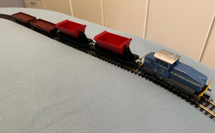 Train diesel TRIX Märklin PIKO, wagons et voies H0 DC NEW, Hobby & Loisirs créatifs, Trains miniatures | HO, Neuf, Set de Trains