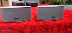 Bose 321 Gemstone luidsprekers 2x zilvergrijs, Ophalen of Verzenden, Bose, Zo goed als nieuw
