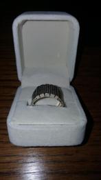 zegelring in gemengde 925 zilver maat 65, Handtassen en Accessoires, Ringen, Ophalen of Verzenden, Nieuw, Zilver, Zilver