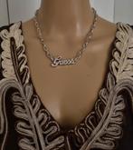 ✨ GUESS Ketting – Bijna Nieuw, Elegantie in Stijl! ✨, Ophalen of Verzenden, Zo goed als nieuw, Grijs, Zilver