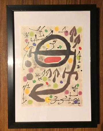 Miro - Lithographie offset 'Perséides IV'  disponible aux enchères