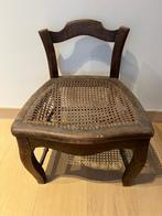 Repair project stoel rieten zitting, Huis en Inrichting, Stoelen, Ophalen, Gebruikt, Bruin, Hout