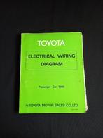 Werkplaatsboek Toyota elektrische schema's 1980, Ophalen of Verzenden
