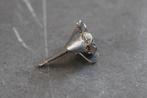 Vintage miniatuur trechter van sterling zilver voor parfum, Ophalen of Verzenden, Gebruikt, Miniatuur