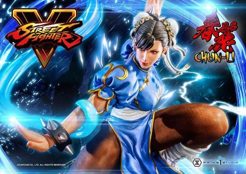 Prime 1 Studio - Version bonus de Chun Li, Collections, Statues & Figurines, Neuf, Humain, Enlèvement ou Envoi