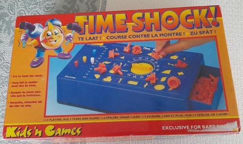 Spel Time Shock, Hobby en Vrije tijd, Gezelschapsspellen | Bordspellen, Zo goed als nieuw, Een of twee spelers, Drie of vier spelers