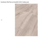 EUROHOME Iceberg Oak laminaat - 19 m2 - NIEUW!!, Nieuw, Overige materialen, Overige typen, Ophalen