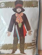 verkleed pak clown - gekke kleermaker 10-12 jaar, Ophalen of Verzenden, Nieuw