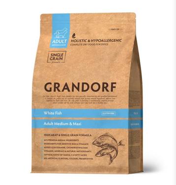 GRANDORF WITTE VIS VOOR MIDDELGROTE EN GROTE RASSEN, Dieren en Toebehoren, Dierenvoeding, Ophalen, Vis