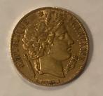 20 Francs OR *CERES* 1851, Ophalen of Verzenden, Frankrijk, Losse munt, Goud