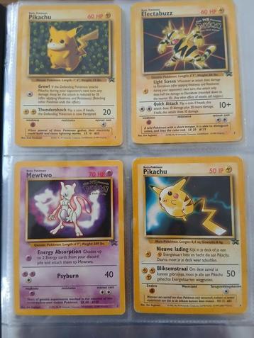 Pokemon black star promo lot 1999 met 20 kaarten beschikbaar voor biedingen
