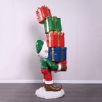 Elf with Stack of Gifts hoogte 178 cm, Diversen, Kerst, Ophalen, Nieuw