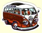 Volkswagen Minibus sticker #4, Autos : Divers, Autocollants de voiture, Envoi