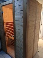 Infrarood/-stoomcabine, Sport en Fitness, Sauna, Ophalen, Zo goed als nieuw, Infrarood, Complete sauna