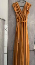 Robe longue moutardes TU, Enlèvement ou Envoi, Comme neuf, Sous le genou
