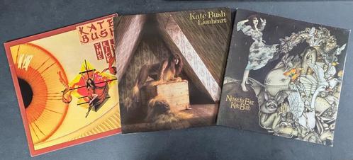 KATE BUSH - Kick inside & Lionheart & Never forever (3 LPs), Cd's en Dvd's, Vinyl | Rock, Zo goed als nieuw, Singer-songwriter