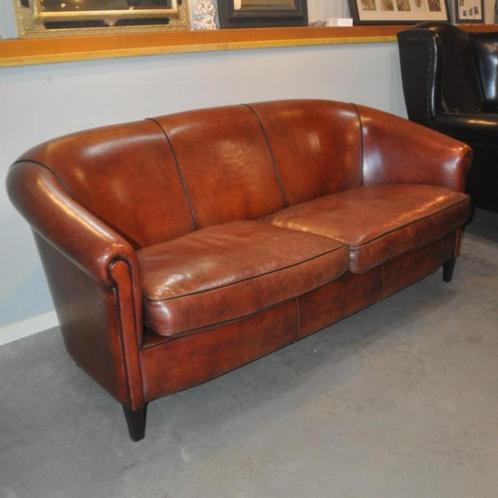 Schapeneren 2 1/2 zits bank, Antiek en Kunst, Antiek | Meubels | Stoelen en Sofa's, Ophalen of Verzenden