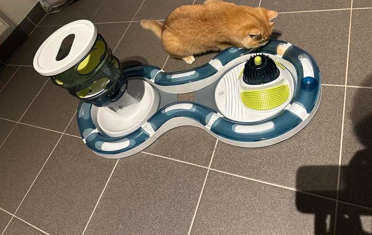 Catit Senses 2.0 – Circuit + Food Tree + Wellness Center, Animaux & Accessoires, Jouets pour chats, Comme neuf, Enlèvement ou Envoi