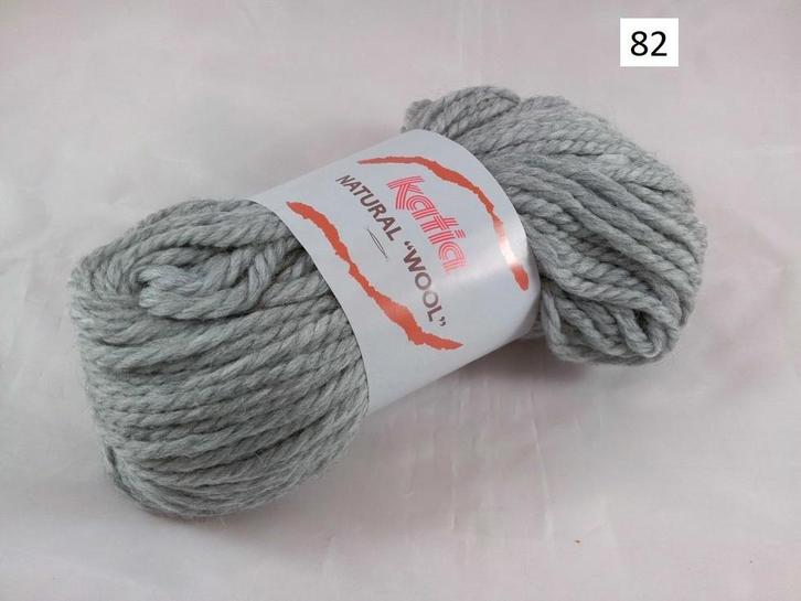 KATIA Natural Wool coloris 82, Hobby & Loisirs créatifs, Tricot & Crochet, Neuf, Tricot, Enlèvement ou Envoi